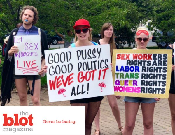 Sex Workers Protest New Scary Law On International Whores Day