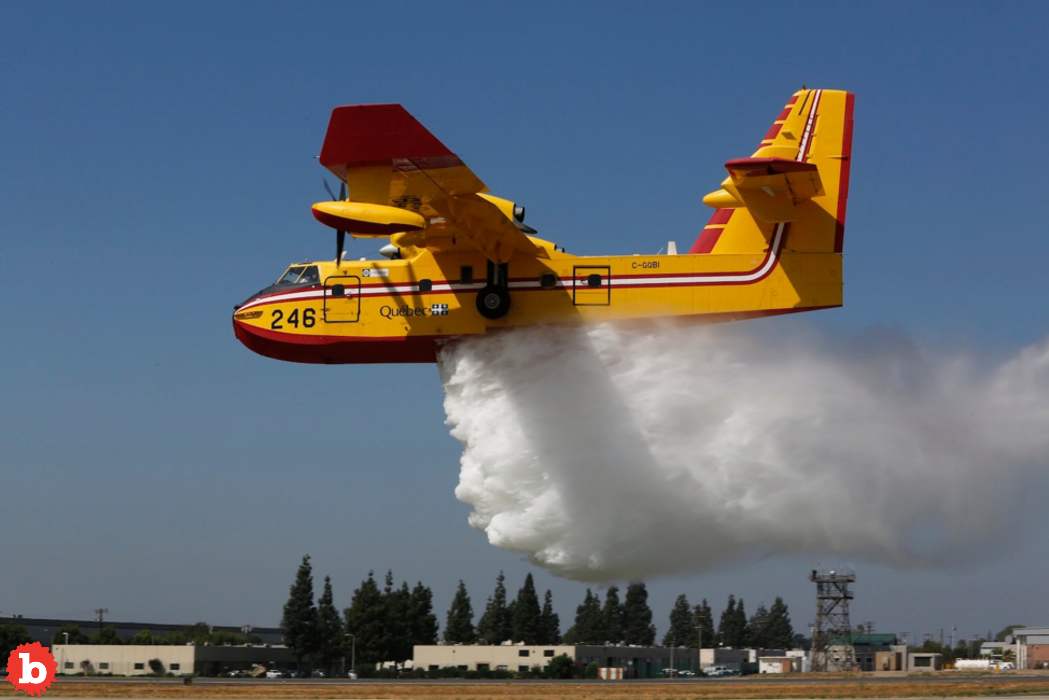 Plane Fighting Palisades Wildfire Grounded After Collision With Drone