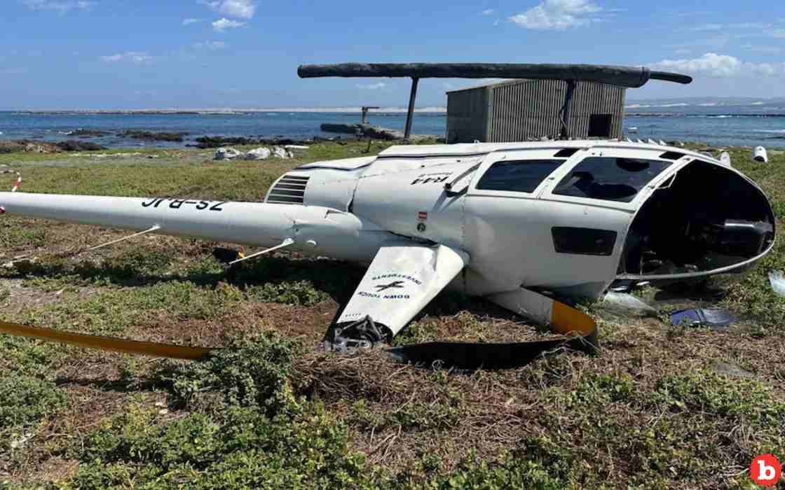 Strangest Accident Ever? Penguin Crashed Helicopter On Bird Island